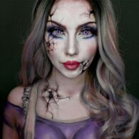 Maquillaje de Muñeca Zombie